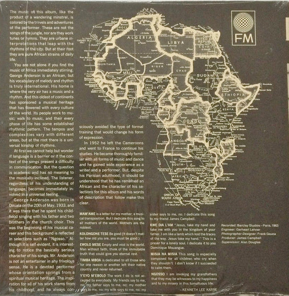 Georges Anderson : Our Man In Africa (LP, Album)