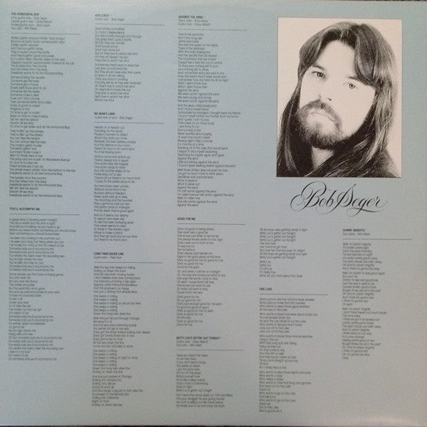 Bob Seger And The Silver Bullet Band : Against The Wind (LP, Album, Jac)