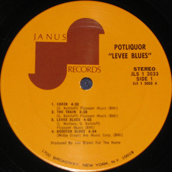 Potliquor : Levee Blues (LP, Album)