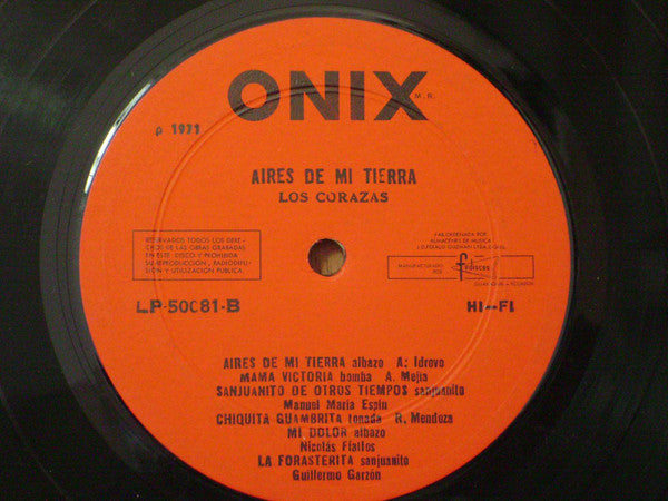 Los Corazas : Aires De Mi Tierra (LP, Album)