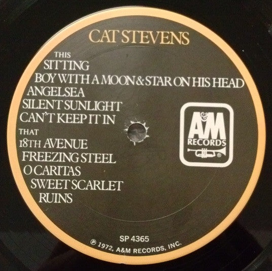 Cat Stevens : Catch Bull At Four (LP, Album, San)