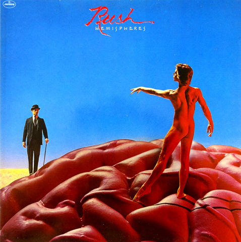 Rush : Hemispheres (LP, Album, Kee)