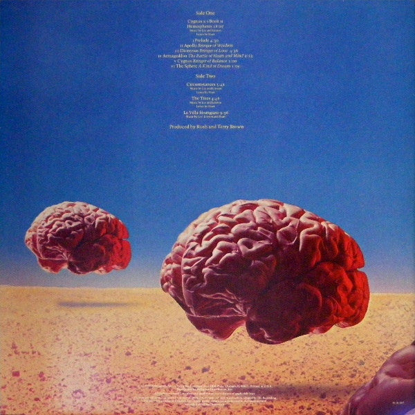 Rush : Hemispheres (LP, Album, Kee)