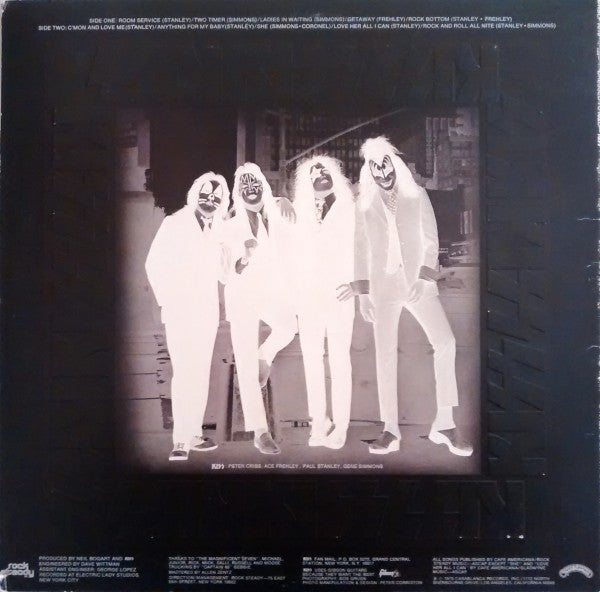 Kiss : Dressed To Kill (LP, Album, PRC)