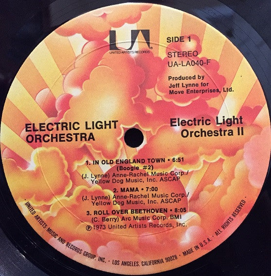 Electric Light Orchestra : Electric Light Orchestra II (LP, Album, RP, Gat)