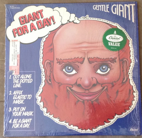 Gentle Giant : Giant For A Day (LP, Album, RE)