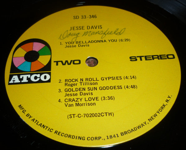 Jesse Davis* : ¡Jesse Davis! (LP, Album, Ter)