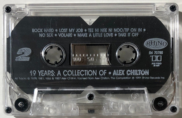 Alex Chilton : 19 Years: A Collection Of Alex Chilton (Cass, Comp, Dol)