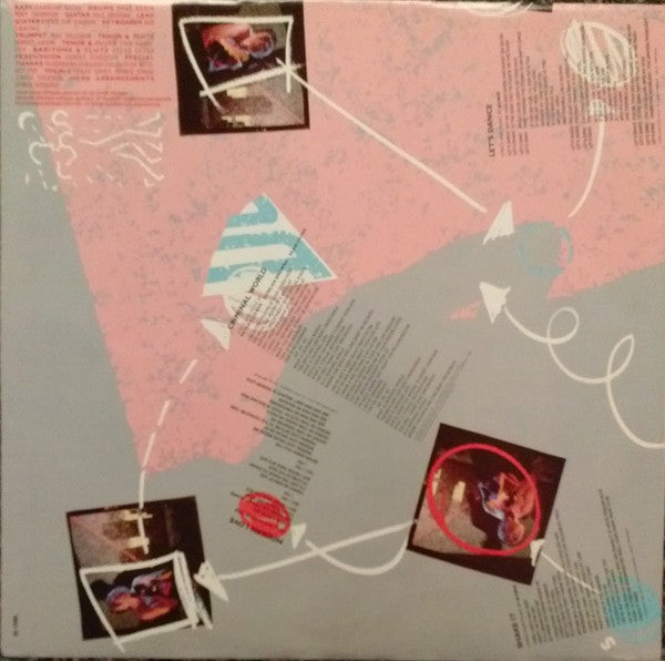 David Bowie : Let's Dance (LP, Album, Jac)