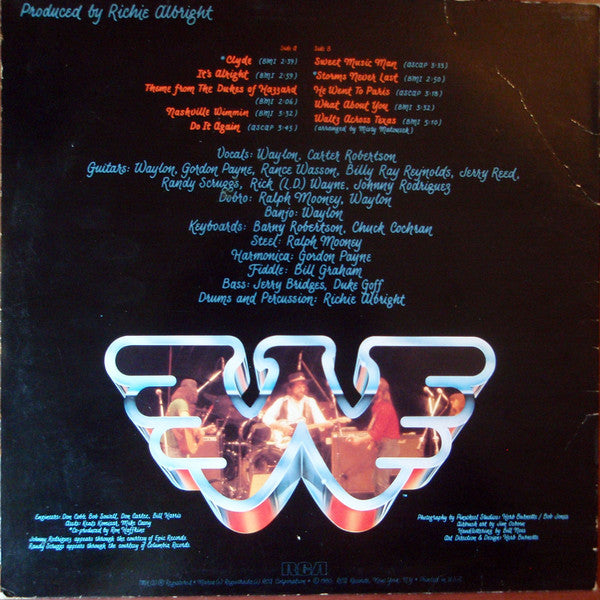 Waylon Jennings : Music Man (LP, Album, Ind)