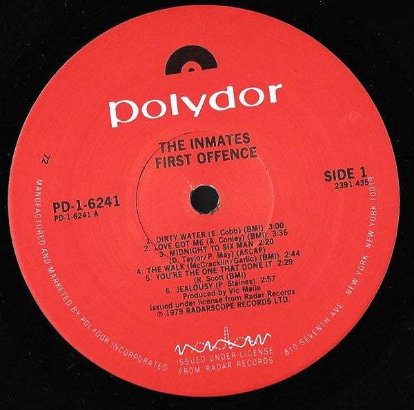 The Inmates (2) : First Offence (LP, Album, 72)