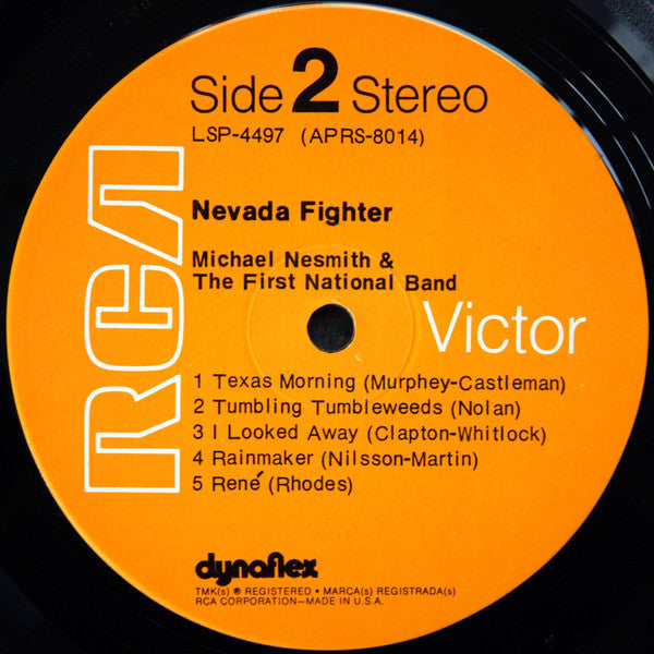 Michael Nesmith & The First National Band : Nevada Fighter (LP, Album, Hol)