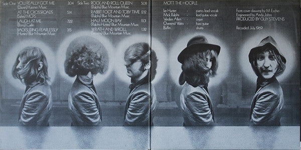 Mott The Hoople : Mott The Hoople (LP, Album, RE, Gat)