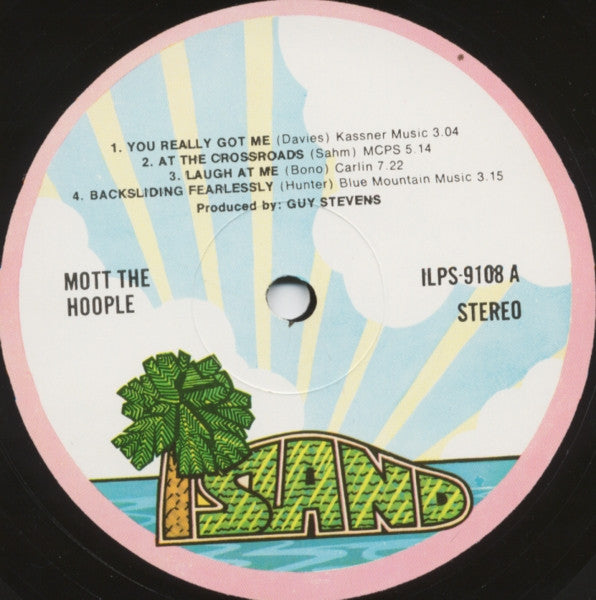 Mott The Hoople : Mott The Hoople (LP, Album, RE, Gat)