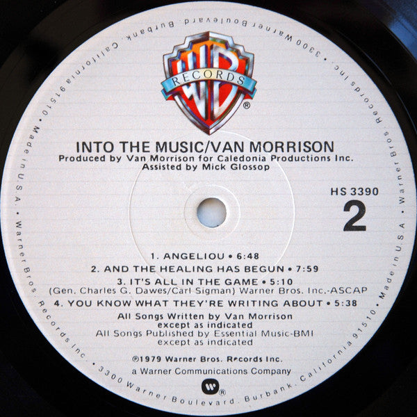 Van Morrison : Into The Music (LP, Album, Los)
