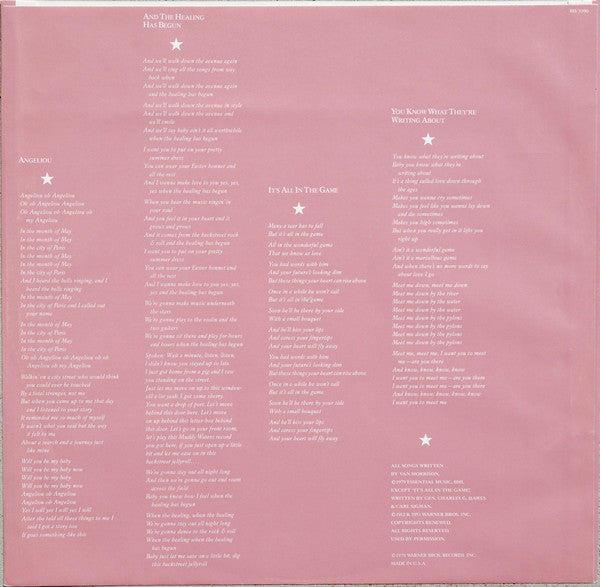Van Morrison : Into The Music (LP, Album, Los)