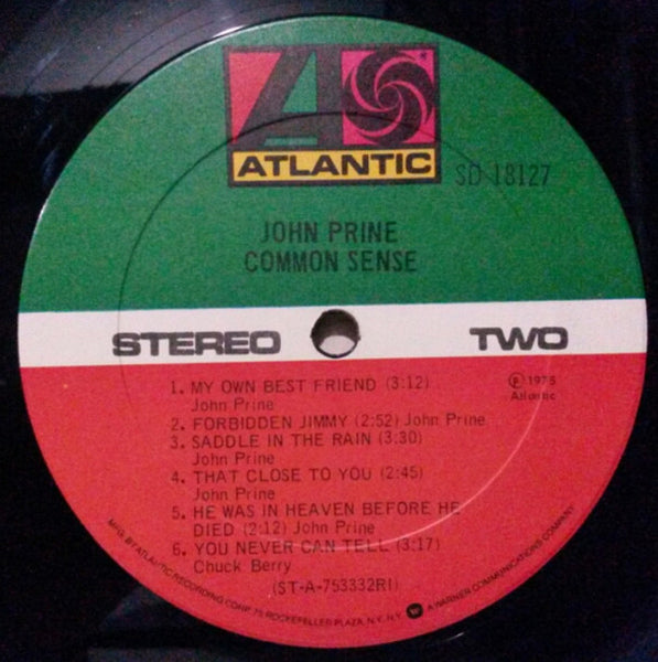 John Prine : Common Sense (LP, Album, RI)