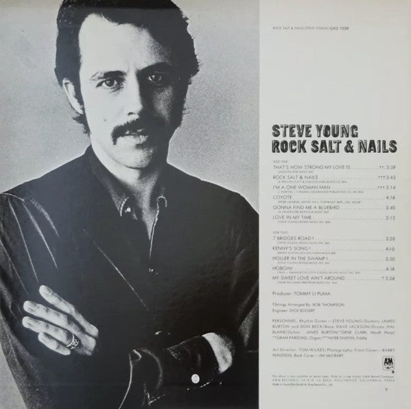 Steve Young (2) : Rock Salt And Nails (LP, Album)