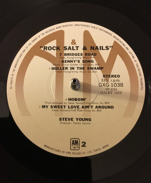 Steve Young (2) : Rock Salt And Nails (LP, Album)