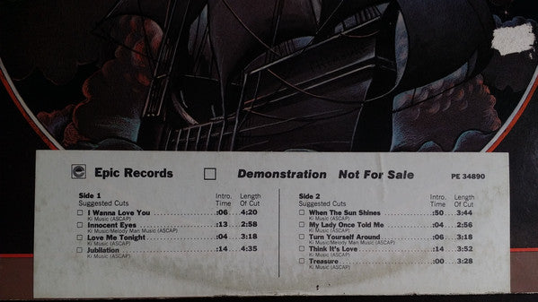Treasure (7) : Treasure (LP, Album, Promo)