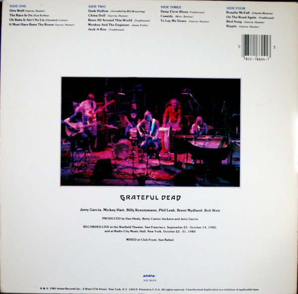 Grateful Dead* : Reckoning (2xLP, Album, Ter)