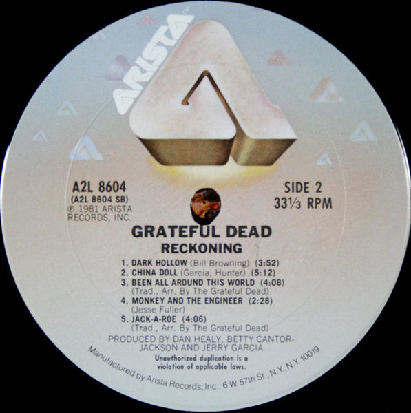 Grateful Dead* : Reckoning (2xLP, Album, Ter)