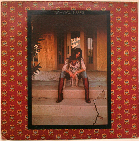Emmylou Harris : Elite Hotel (LP, Album, RP, Win)