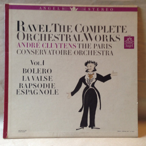 Ravel*, The Paris Conservatoire Orchestra* - Andre Cluytens* : Bolero • LaValse • Rapsodie Espagnole (LP, Album)