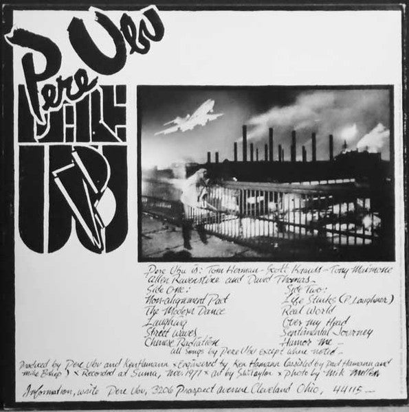 Pere Ubu : The Modern Dance (LP, Album, Ter)