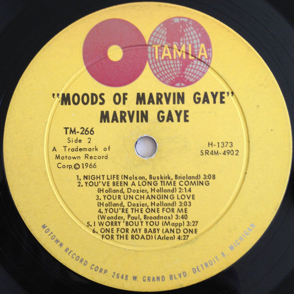 Marvin Gaye : Moods Of Marvin Gaye (LP, Album, Mono, Ind)
