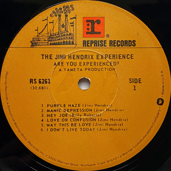 The Jimi Hendrix Experience : Are You Experienced? (LP, Album, RE, Los)