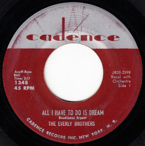 Everly Brothers : All I Have To Do Is Dream (7", Single)