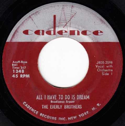 Everly Brothers : All I Have To Do Is Dream (7", Single)