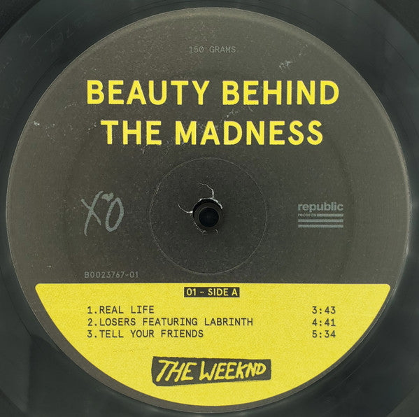 The Weeknd : Beauty Behind The Madness (2xLP, Album, 150)