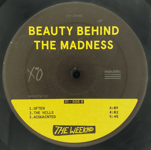 The Weeknd : Beauty Behind The Madness (2xLP, Album, 150)