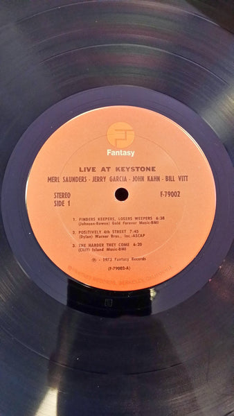 Merl Saunders, Jerry Garcia, John Kahn, Bill Vitt : Live At Keystone (2xLP, Album)