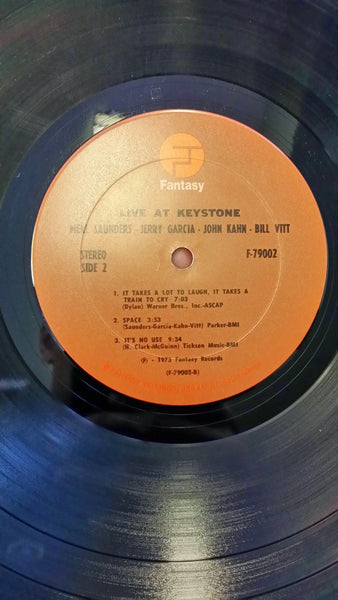 Merl Saunders, Jerry Garcia, John Kahn, Bill Vitt : Live At Keystone (2xLP, Album)