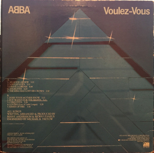 ABBA : Voulez-Vous (LP, Album, MO)