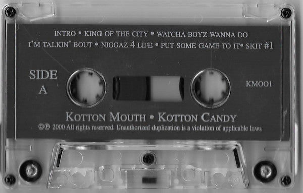 Kottonmouth : Kotton Candy "King Of Da City" (Cass, Album)