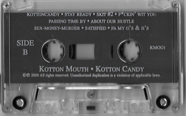 Kottonmouth : Kotton Candy "King Of Da City" (Cass, Album)