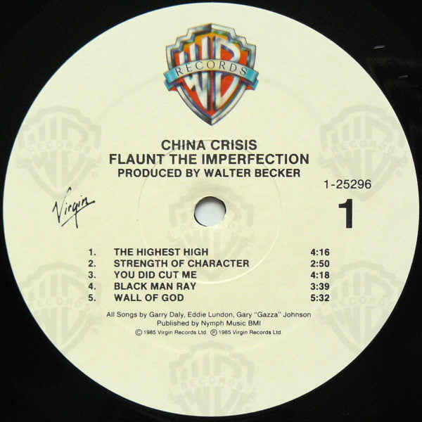 China Crisis : Flaunt The Imperfection (LP, Album, All)