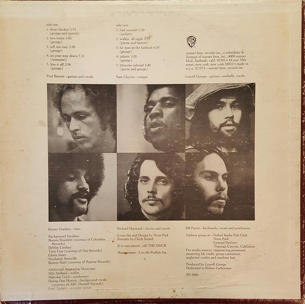 Little Feat : Dixie Chicken (LP, Album, RE, L.A)