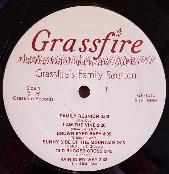Grassfire (2) : Grassfire's Family Reunion (LP, Album)