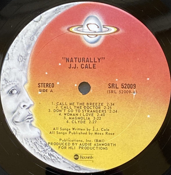 J.J. Cale : Naturally (LP, Album, RE, San)