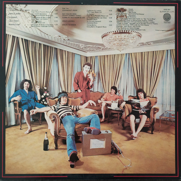 The Sensational Alex Harvey Band : The Penthouse Tapes (LP, Album)