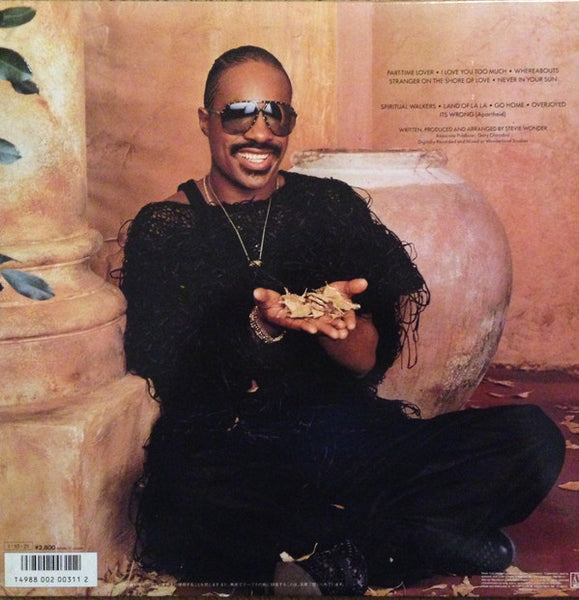 Stevie Wonder : In Square Circle (LP, Album, Promo, Gat)