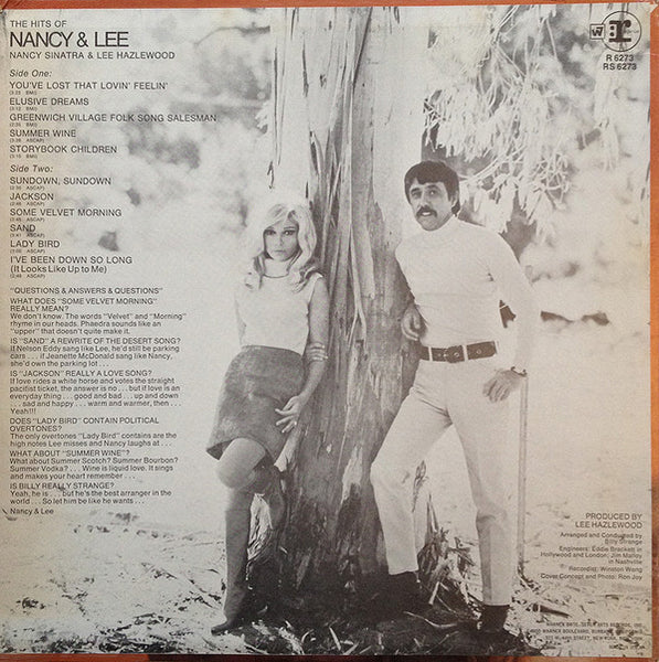 Nancy Sinatra & Lee Hazlewood : Nancy & Lee (LP, Album)