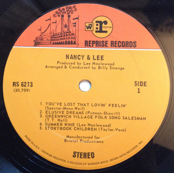 Nancy Sinatra & Lee Hazlewood : Nancy & Lee (LP, Album)