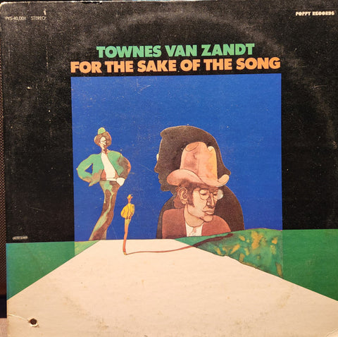 Townes Van Zandt : For The Sake Of The Song (LP, Album, M/Print)