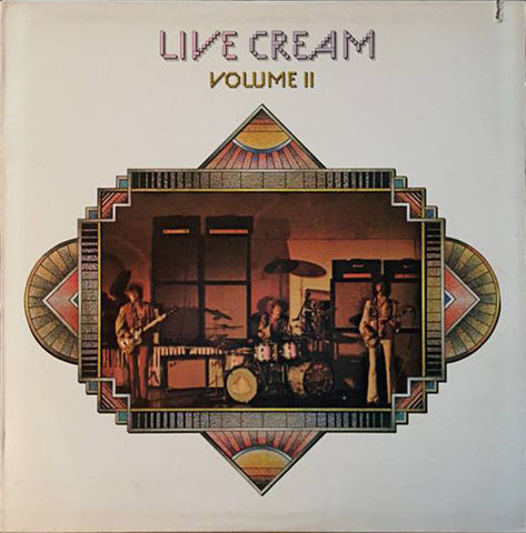 Cream (2) : Live Cream Volume II (LP, Album, RI)